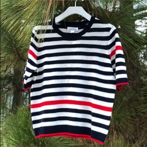 Velvet🎉Marvelous 95%wool 5%cashmere Striped Top🎉